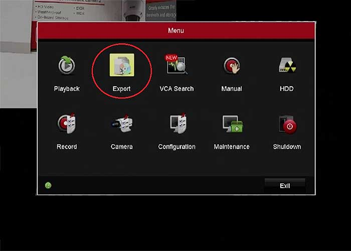 usb drive 3 نحوه ضبط فیلم دوربین مدار بسته روی فلش