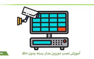 آموزش نصب دوربین مدار بسته بدون dvr