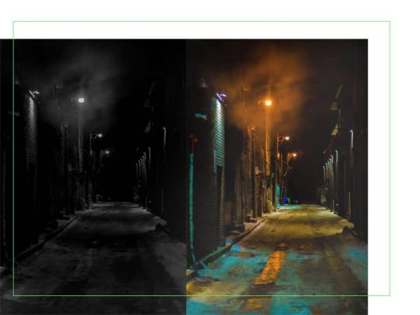 What is CCTV night vision دید در شب دوربین مداربسته چیست