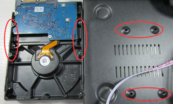 How to install hard drive in DVR and NVR آموزش نصب هارد در DVR و NVR