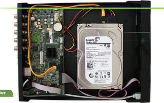 اتصال هارد اکسترنال به dvr