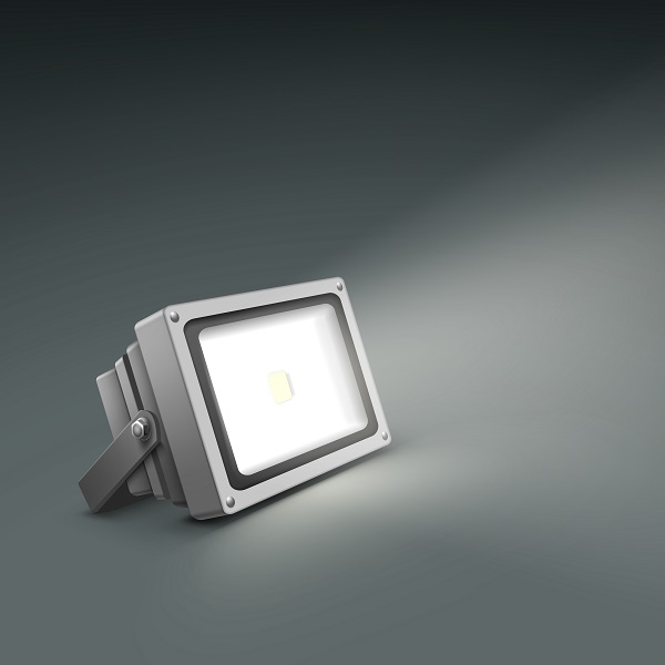 Floor illuminated spotlight پروژکتور مادون قرمز دوربین مدار بسته چیست