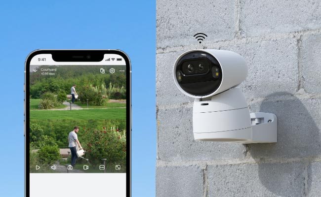 اتصال دوربین مداربسته به موبایل با وای فای